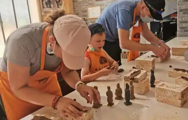 Make-a-Mini-Terracotta-Army - China Xian Tour: Private & Tailor-Made China Tours Make-Mini-Terracotta-Army