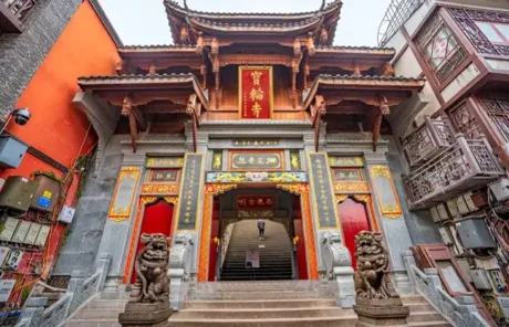baolun temple in chongqing - China Xian Tour: Private & Tailor-Made China Tours Baolun Temple in Chongqing