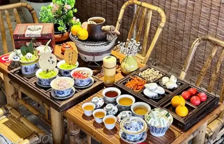 experience tea around a stove in chongqing - China Xian Tour: Private & Tailor-Made China Tours Experience tea around a stove in Chongqing
