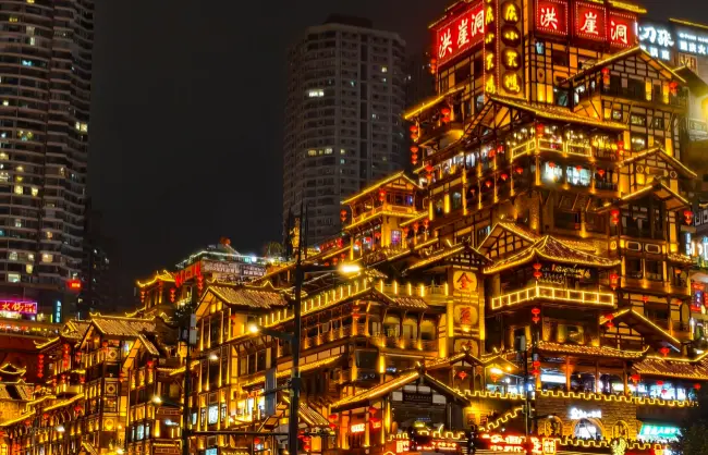 hongya-cave | China Xian Tour: Private & Tailor-Made China Tours Hongya Cave