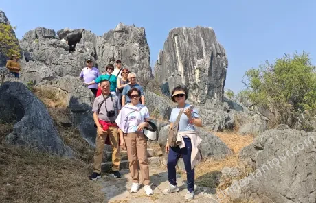 stone-forest-in-kunming-yunnan - China Xian Tour: Private & Tailor-Made China Tours Kunming Stone forest tour
