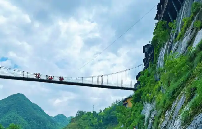 wangxian-valley-glass-bridge | China Xian Tour: Private & Tailor-Made China Tours Wangxian Valley Glass Bridge