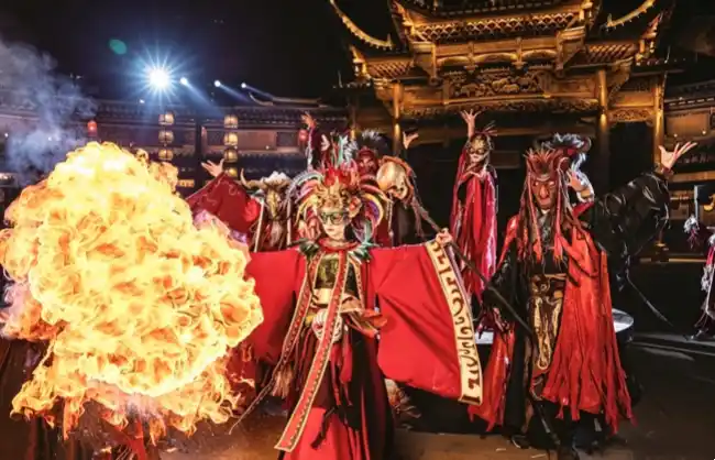 wangxian-valley-performances | China Xian Tour: Private & Tailor-Made China Tours Wangxian Valley Performances