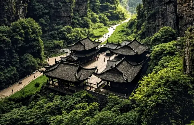 wulong karst | China Xian Tour: Private & Tailor-Made China Tours Wulong Karst Geology Park near Chongqing