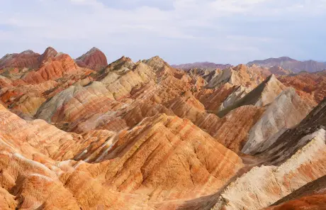Zhangye Rainbow Mountain tours