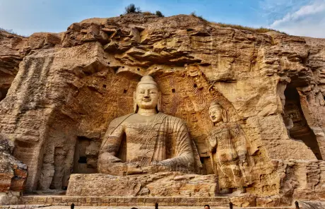 Trip to Yungang Grottoes in Datong Shanxi