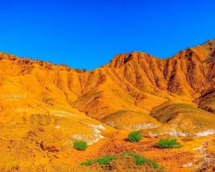 turpan-mountain-of-flames - China Xian Tour: Private & Tailor-Made China Tours Xinjiang tours to Turpan