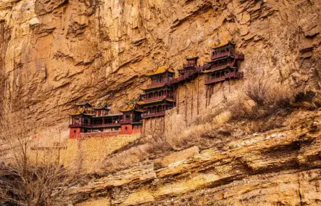 Hanging Temple in Datong Shanxi