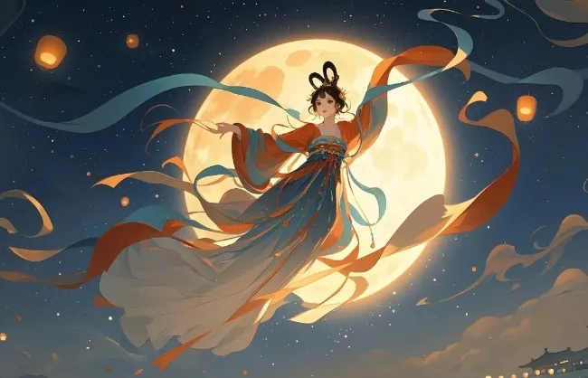 Change Flying to the Moon - Mid-autumn Festival story
