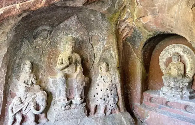 grotto-sculptures - China Xian Tour: Private & Tailor-Made China Tours Shizhong Mountain Grottoes
