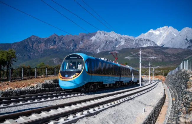 Lijiang sightseeing train