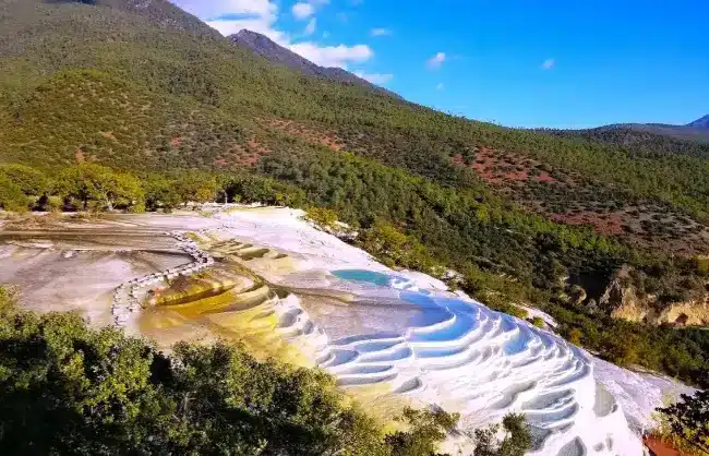 white-water-terrace-vista - China Xian Tour: Private & Tailor-Made China Tours White Water Terrace in Shangri-La