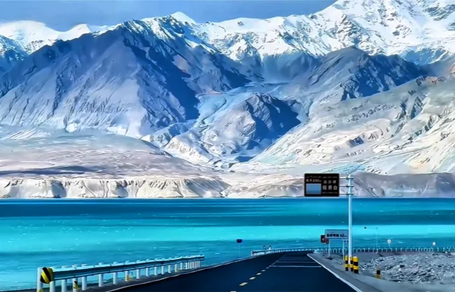 baisha-lake | China Xian Tour: Private & Tailor-Made China Tours Baisha Lake scenery in Xinjiang