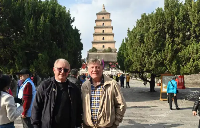 Big Wild Goose Pagoda in Xian