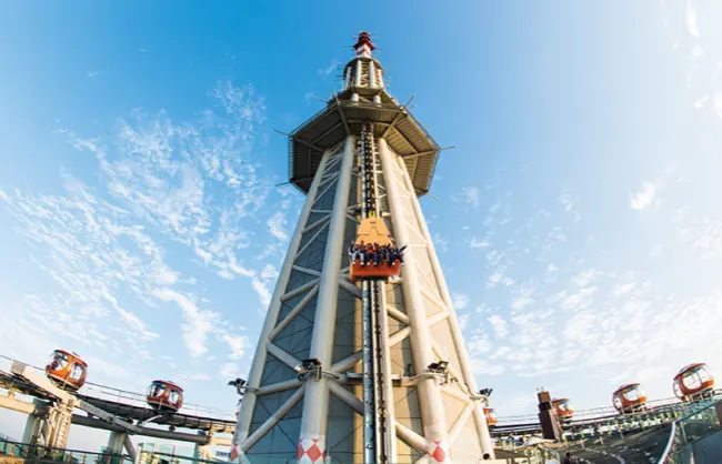 sky-drop on canton tower - China Xian Tour: Private & Tailor-Made China Tours Sky-drop on Canton Tower