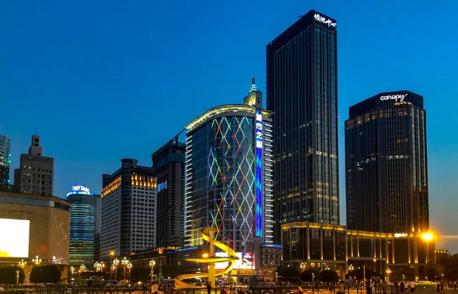 Tianfu Square in Chengdu