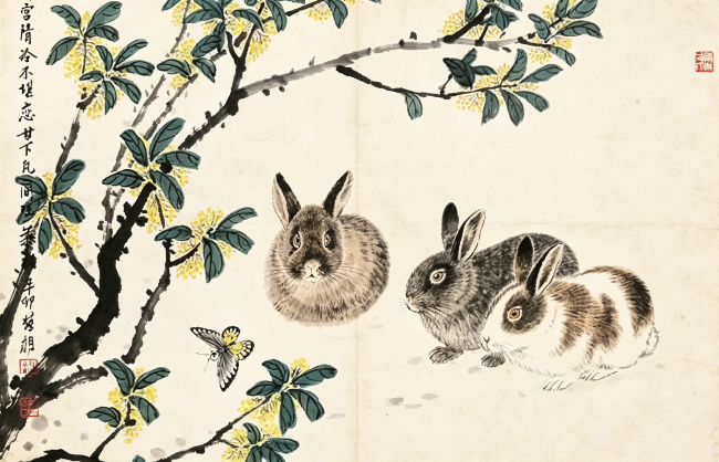 traditional-rabbit-artwork | China Xian Tour: Private & Tailor-Made China Tours Traditional Rabbit Artwork