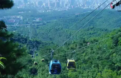 Baiyun Mountain Cable Car - China Xian Tour: Private & Tailor-Made China Tours Baiyun Mountain Cable Car