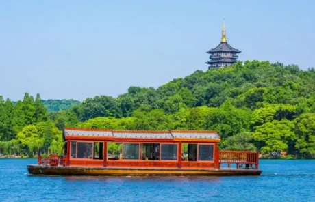 Boat trip on Hangzhou west lake - China Xian Tour: Private & Tailor-Made China Tours Boat trip on Hangzhou west lake