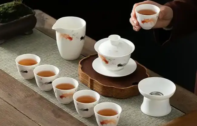 chinese new year gift - tea set - China Xian Tour: Private & Tailor-Made China Tours Chinese New Year gift - tea set