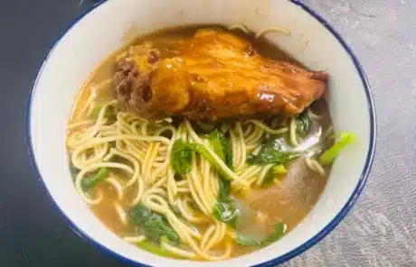 Cook Shanghai Pork Chop Noodles - China Xian Tour: Private & Tailor-Made China Tours Cook Shanghai Pork Chop Noodles