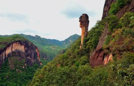 Laojun Mountain Danxia Landform Yunnan - China Xian Tour: Private & Tailor-Made China Tours Laojun Mountain Danxia Landform Yunnan