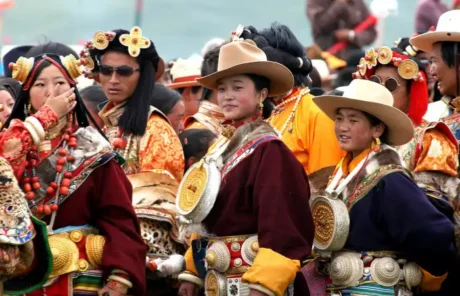 Shoton Festival tibet - China Xian Tour: Private & Tailor-Made China Tours Shoton Festival tibet