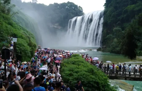 huangguoshu waterfall during National Day Holiday - China Xian Tour: Private & Tailor-Made China Tours huangguoshu waterfall during National Day Holiday