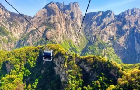 huashan mount west peak cable car - China Xian Tour: Private & Tailor-Made China Tours huashan mount west peak cable car