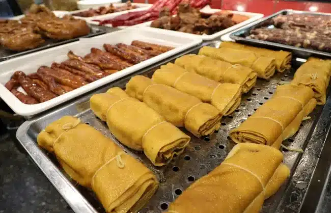 Local Snacks on Wenming Road Guangzhou