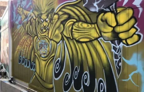 Shanghai M50 Creative Park - China Xian Tour: Private & Tailor-Made China Tours Graffiti walls in Shanghai M50 Creative Park