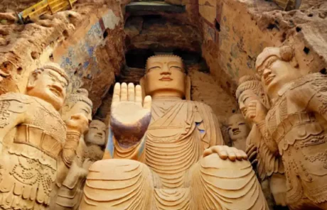 Wuwei Tiantishan Grottoes - China Xian Tour: Private & Tailor-Made China Tours Wuwei Tiantishan Grottoes