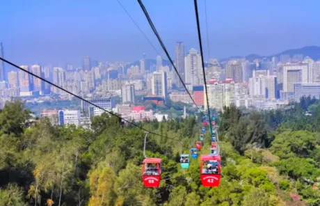 Xiamen Zhonggu Cable Way - China Xian Tour: Private & Tailor-Made China Tours Xiamen Zhonggu Cable Way