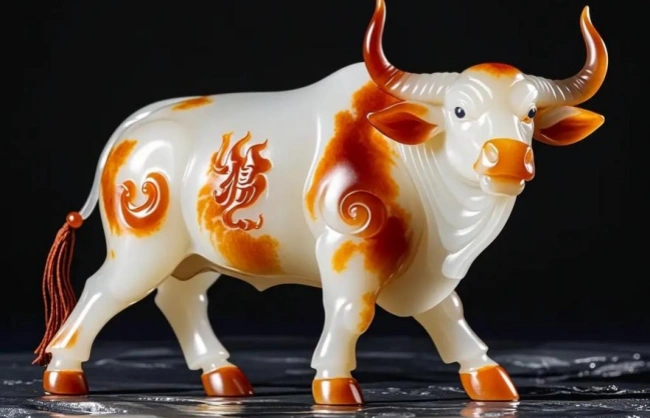 ox-shaped-jade-carving-artwork | China Xian Tour: Private & Tailor-Made China Tours Ox shaped jade carving artwork