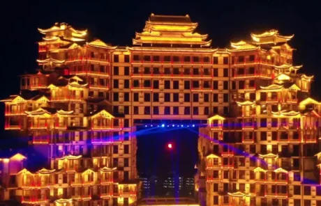 zhangjiajie Tiangong Qilou - China Xian Tour: Private & Tailor-Made China Tours zhangjiajie 72 Strange Buildings Tiangong Qilou