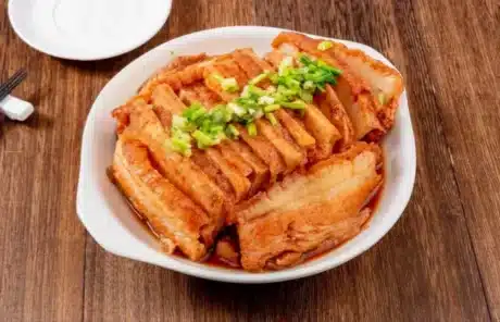 braised pork belly with lipu taro - China Xian Tour: Private & Tailor-Made China Tours Braised Pork Belly with Lipu Taro