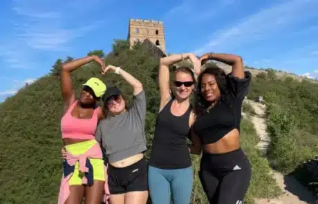 Guests at the Great Wall - China Xian Tour: Private & Tailor-Made China Tours Guests at the Great Wall