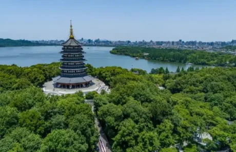 Leifeng Pagoda in Hangzhou - China Xian Tour: Private & Tailor-Made China Tours Leifeng Pagoda in Hangzhou