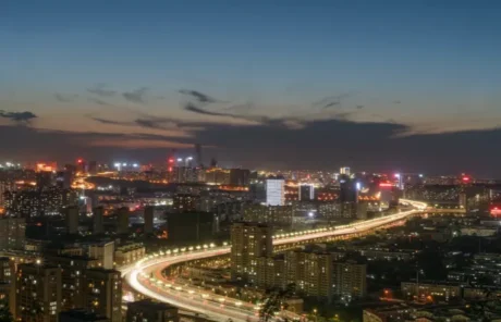 Urumqi City Night View Red Hill - China Xian Tour: Private & Tailor-Made China Tours Urumqi City Night View Red Hill