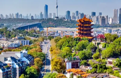 Yellow Crane Tower in Wuhan - China Xian Tour: Private & Tailor-Made China Tours Yellow Crane Tower in Wuhan