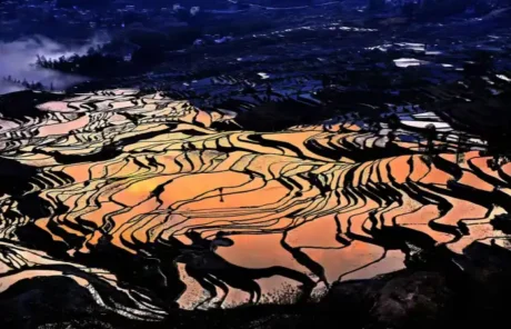 Yuanyang Duoyishu Rice Terraces Sunrise - China Xian Tour: Private & Tailor-Made China Tours Yuanyang Duoyishu Rice Terraces Sunrise