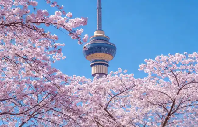cherry-blossoms-in-yuyuantan-park | China Xian Tour: Private & Tailor-Made China Tours Cherry Blossoms in Yuyuantan Park