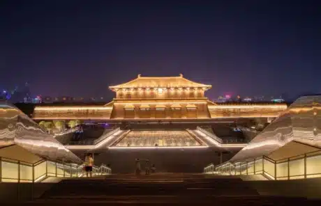 Daming Palace Night View - China Xian Tour: Private & Tailor-Made China Tours Xian Daming Palace Night View