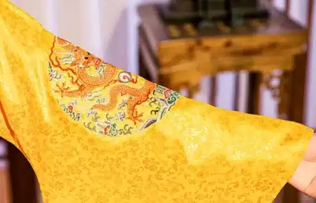 Imperial Dragon Robe - China Xian Tour: Private & Tailor-Made China Tours Gold Imperial Dragon Robe