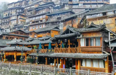 Miao People Diaojiaolou - China Xian Tour: Private & Tailor-Made China Tours Miao People Diaojiaolou