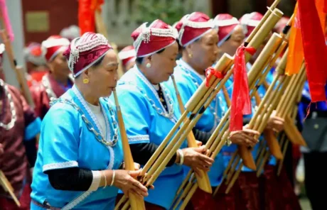 Miao People Lusheng Festival - China Xian Tour: Private & Tailor-Made China Tours Miao People Lusheng Festival
