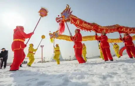 Red Dragon Dances - China Xian Tour: Private & Tailor-Made China Tours Red Dragon Dances