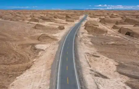 Taklamakan Desert Highway