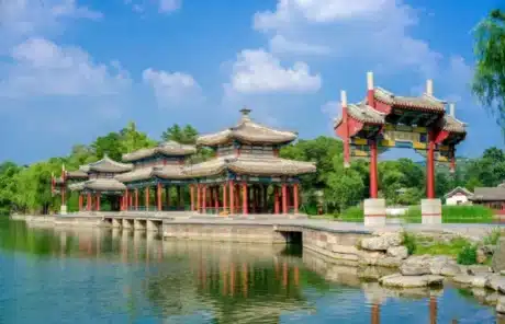 Chengde Shuixin Waterside Pavilion - China Xian Tour: Private & Tailor-Made China Tours Chengde Shuixin Waterside Pavilion