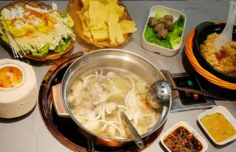 Coconut Chicken Hot Pot - China Xian Tour: Private & Tailor-Made China Tours Coconut Chicken Hot Pot